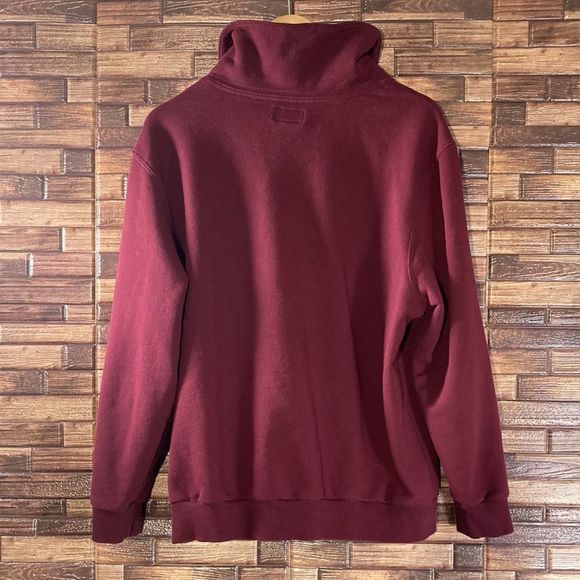 Mens Paul Fredrick Maroon Large Sweater - Picture 2 of 9